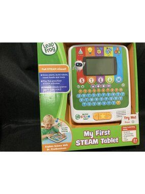 Leap Frog My First STEAM Learning Tablet Educational New Sealed
